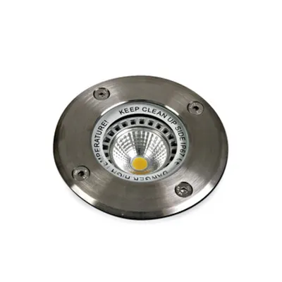 TERRA, GU10, 35W, IP67, rotund, aluminiu