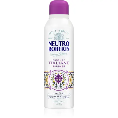 Neutro Roberts Italiane Firenze deodorant spray cu o eficienta de 48 h 200 ml