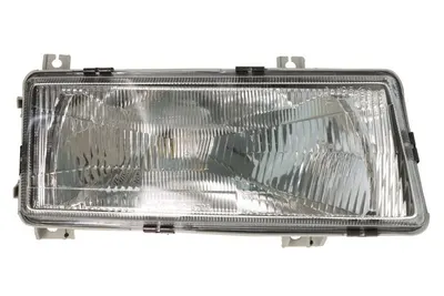 Far fata Dreapta (H4, electric, fara motoras, culoare insertie: argintiu) potrivit SKODA FELICIA II