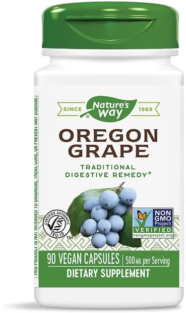 Oregon Grape, 500 mg, 90 capsule, Nature's Way