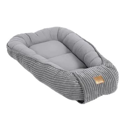 Cuib pentru bebeluș gri 55x83 cm – Meowbaby