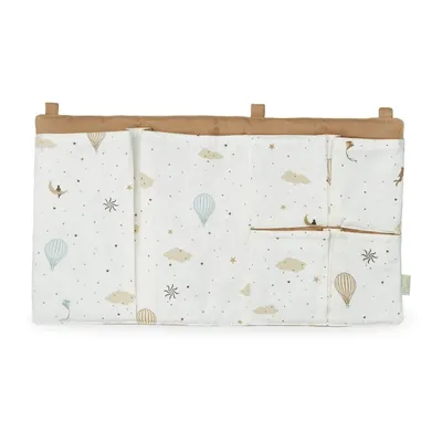 Buzunar pentru pătuț fildeș din bumbac organic 42 cm Dreamland – Cam Cam Copenhagen