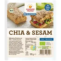 Chifle cu Chia si Susan fara Gluten Ecologice/Bio 2x60g