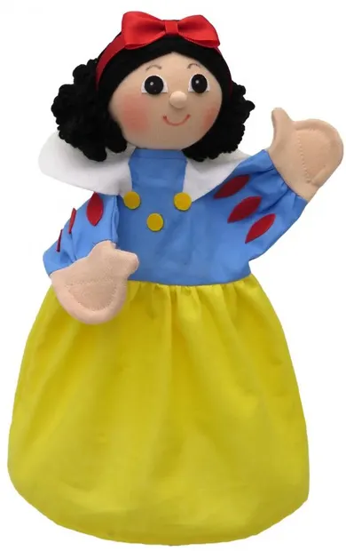 Papusa pentru teatru Moravska ustredna Brno - Albă ca Zăpada, 30 cm