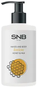 SNB Professional Loțiune pentru mâini și corp Honey & Milk, 250 ml