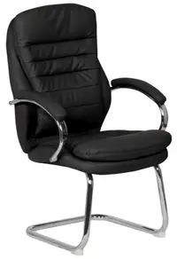 Scaun vizitator Carmen - 6154, negru