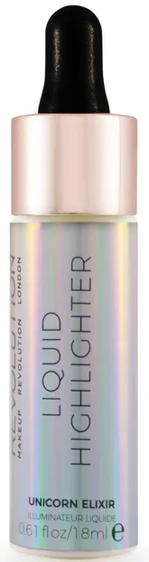 Makeup Revolution Iluminator lichid Unicorn Elixir, 18 ml