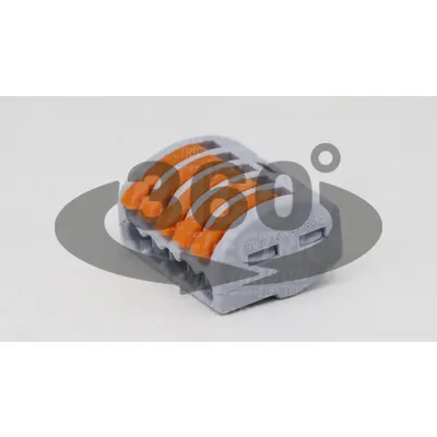Clema de legaturi fara surub,care poate fi deschisa OVO2,5-5 0,75-4mm2, 32A, 400VAC 5P