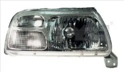 Far dreapta potrivit SUZUKI GRAND VITARA 1998-2005 - (H4, electric, fundal negru/insertii crom)