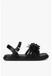 Sandale dama - plastic - Negru