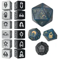 Set de zaruri Q-Workshop - The Hobbit TCG: Aether Vale (16 buc.)