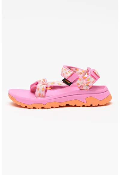 Sandale cu model si inchidere velcro Hurricane XLT - Roz deschis/Portocaliu mandarina