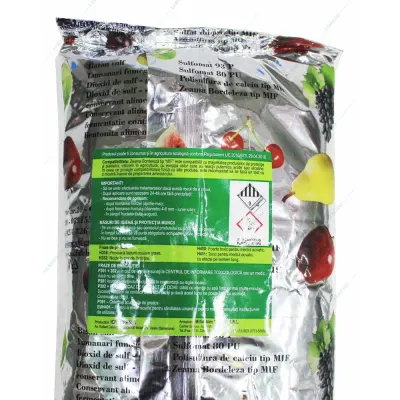 Zeama Bordeleza tip MIF 1 kg, fungicid de contact cupric, Mifalchim, mana (vita de vie, castraveti, tomate, ceapa), rapan (mar, par), monilioza (prun, cires, visin, piersic) - Default Title