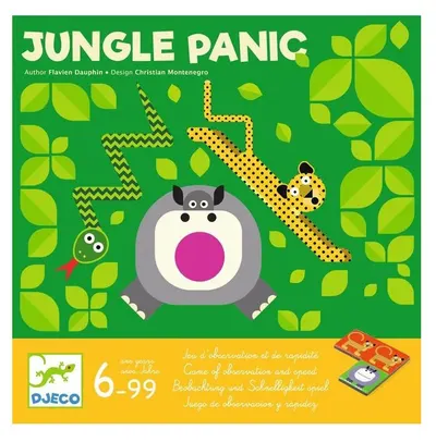 Joc de observare și viteză Djeco - Jungle Panic