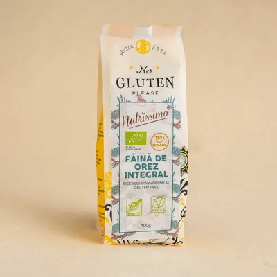 Faina de orez integral fara gluten 400g