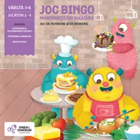 Joc bingo - monstruletii din bucatarie