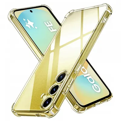 Husa pentru Samsung Galaxy S24 FE S721, Techsuit, Shockproof Clear, Transparenta