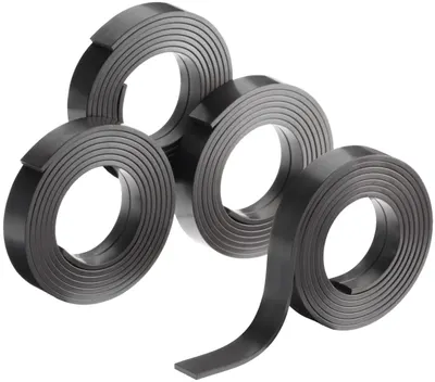 Bandă magnetică Miele - Magnetic strip, 4 buc, negru