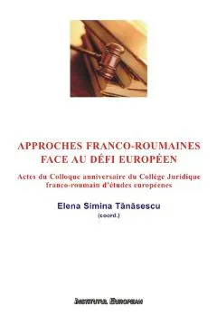 Approches franco-roumaines face au defi Europeen