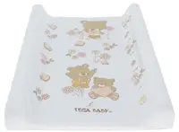 Suport pentru schimbat scutece Tega Baby - Bear, 50 x 70 cm, alb