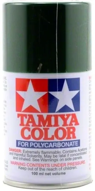 Vopsea spray Tamiya pentru suprafete transparente din policarbonat - PS-22 Racing Green (100 ml) (TAM86022)