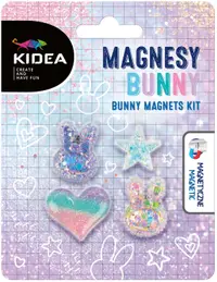 Set magneți KIdea - Iepurași, 4 buc