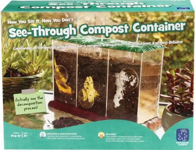 Trusa exploratorului Learning Resources - Compost pentru a monitoriza degradarea produsului