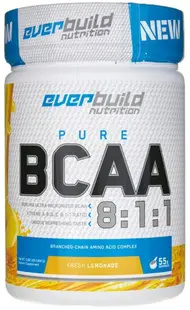 Pure BCAA 8:1:1, limonadă proaspătă, 300 g, Everbuild