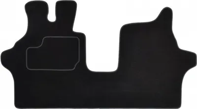 Covorase auto (fata, velur, 2 bucati, culoare negru) MERCEDES VITO (638) intre 1996-2003