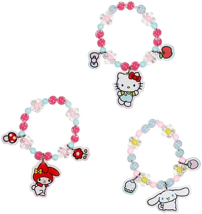 Set creativ Micki - Hello Kitty, confecționează singur 3 brățări