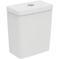 Rezervor vas wc Ideal Standard Connect Space Cube alb lucios cu alimentare inferioara