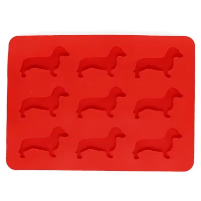 Formă pentru gheață din silicon Sausage Dog – Rex London