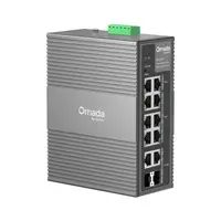 Omada 10-Port Gigabit Industrial Easy Managed Switch with 6-Port PoE+ and 2-Port PoE++ PORT: 2× Gigabit PoE++ Port, 6× Gigabit P