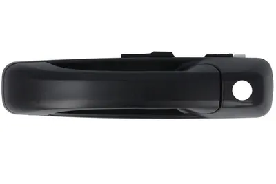 Maner fata stanga potrivit JEEP COMMANDER, GRAND CHEROKEE III WK 2005-2010 - (exterior, negru grunduit)