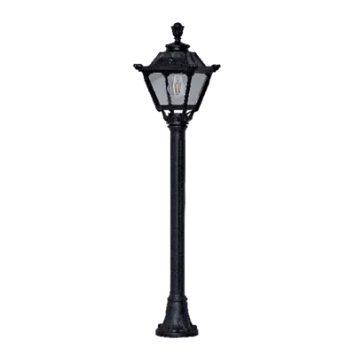 Golia Led Stalp Gradina 8w 4000k H1100 Ip55 Negru