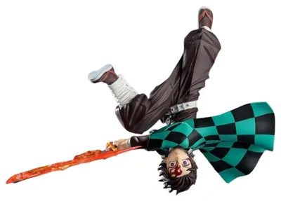 Statuetă Sega Animations: Demon Slayer - Tanjiro Kamado (Hinokami Kagura Setting Sun), 15 cm