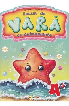 Jocuri de vara cu autocolante 4 ani+