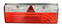 Stop spate stanga EUROPOINT III (LED, 24V, cu intermitent, cu far de ceata, marsarier, cu stop, lumina de parcare, reflector triunghiular, conector: ASS2.1 7PIN)