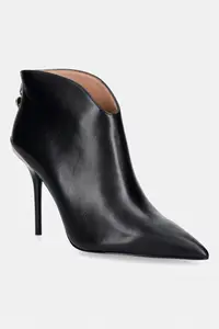 Love Moschino botine cu toc cui pentru femei din piele