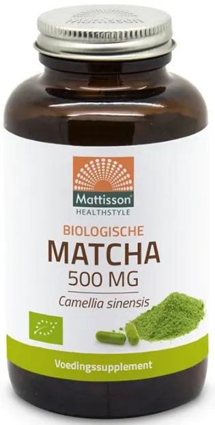 Matcha, 500 mg, 60 capsule, Mattisson Healthstyle