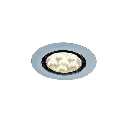 Spot DOME LED,6x3W,gri,lumina calda