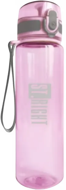 Sticlă pentru apă St. Right - Roz și gri, 500 ml
