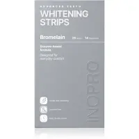 InoPro Advanced Whitening Strips benzi pentru ablirea dintilor pentru dinti bez peroxidu 28 buc