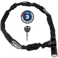 Lacăt cu lanț Abus 1500/60 WEB, 4 mm, 60 cm, negru.