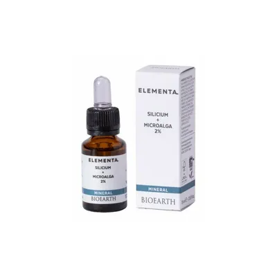 Siliciu si Alge Ser Beauty Booster 15ml, Elementa Bioearth