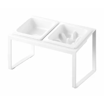 Set boluri cu suport pentru animale de companie din ceramică Nooks – YAMAZAKI