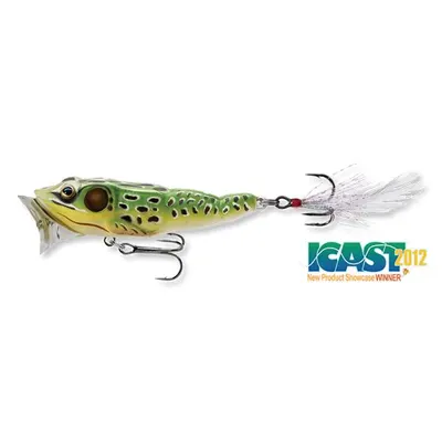 Vobler Live Target Frog Popper 7,5cm/14g Green/yellow