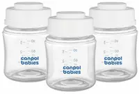 Set de recipiente pentru depozitarea laptelui matern Canpol - 3 x 120 ml