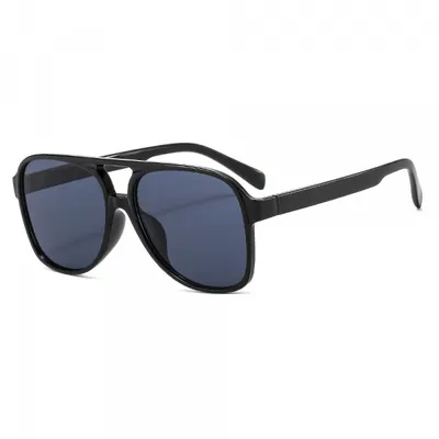 Ochelari De Soare Unisex Techsuit 98061, Protectie UV, Negri Gri