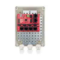Switch cu 6 porturi ATTE Power xPoE-6-11-S2, 70 W, 5x PoE, sigurante electronice, long range, carcasa ABOX-S2